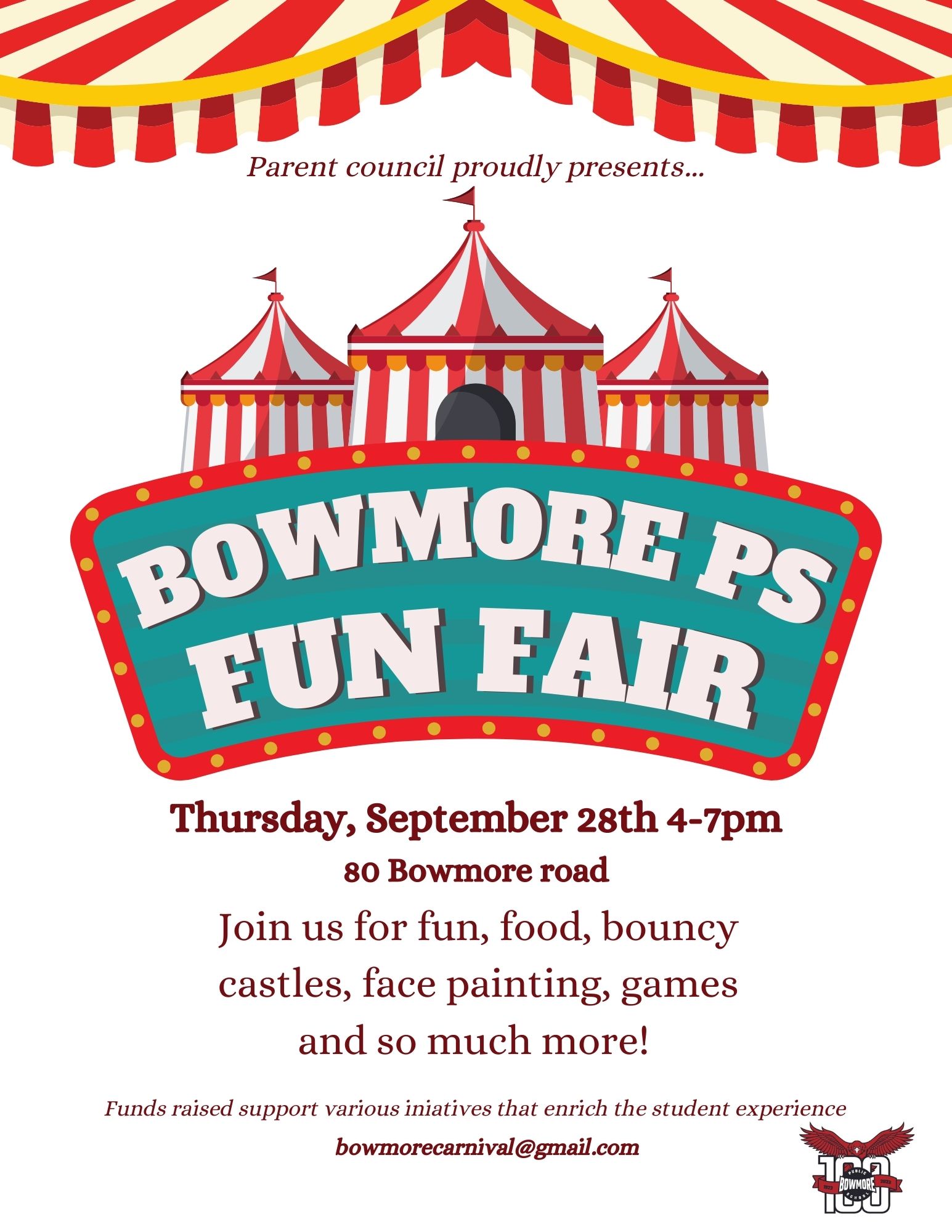 Bowmore Carnival Fun Fair Email